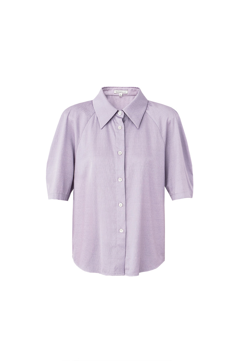 Acetate Tencel Blended Raglan Sleeve Shirt